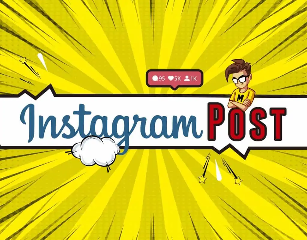 Diseño grafico para post de instagram